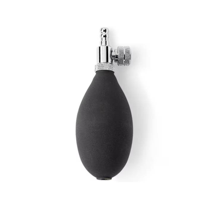 Riester 10350 Inflation System Black Bulb with Air Release Valve