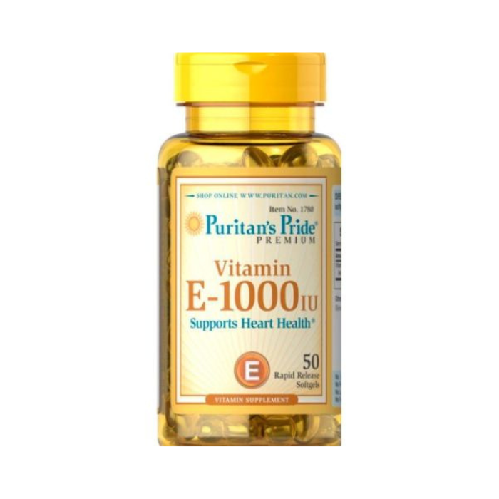 Puritan's Pride Vitamin E-1000IU Size 50's