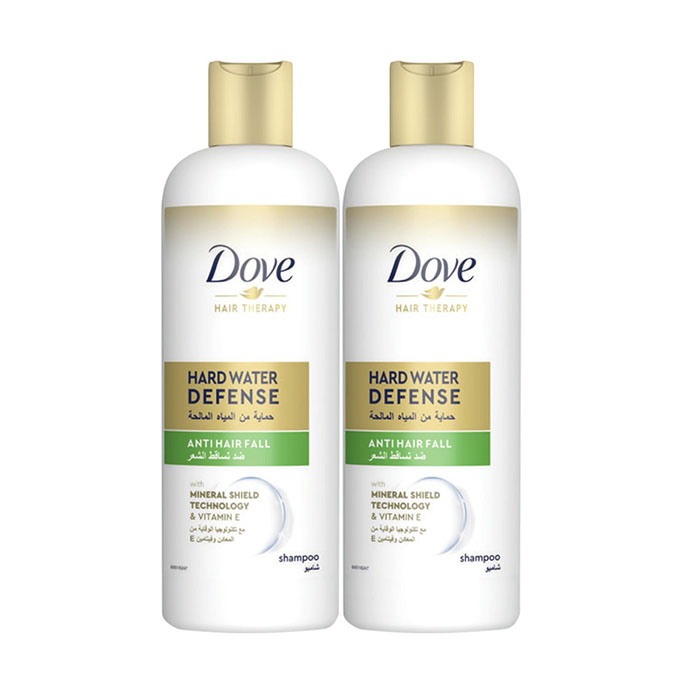 شامبة مائي لتساقط الشعر من دوف 400 مل عبوتان