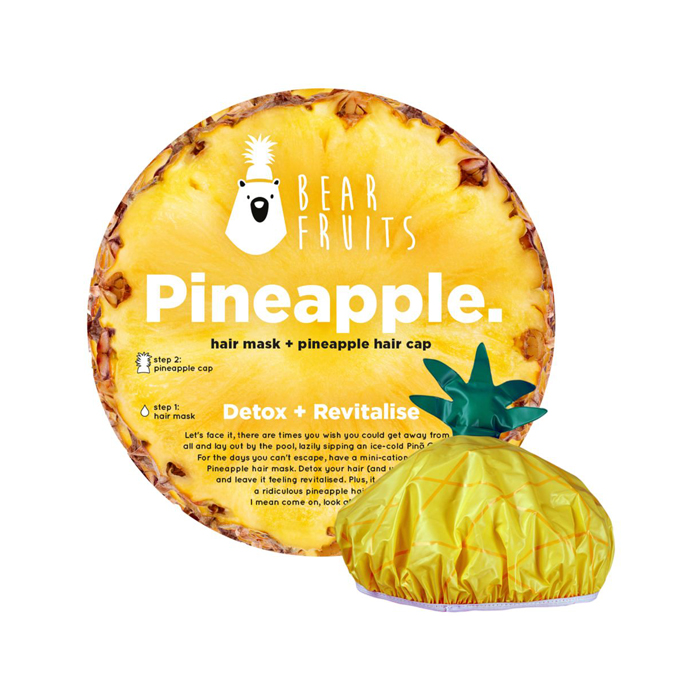 Bear Fruits Pineapple Hair Mask + Cap 20 ml