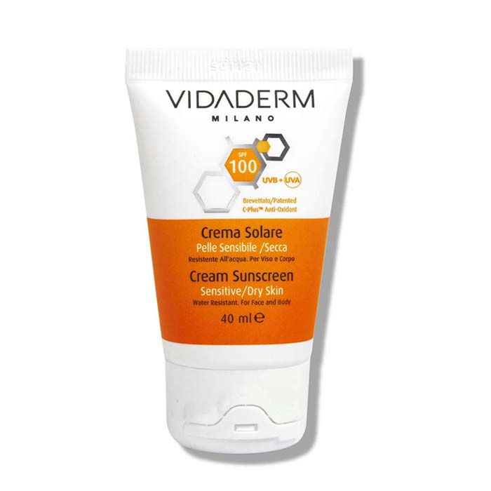 Vidaderm Sunscreen Spf100 Cream 40ml 