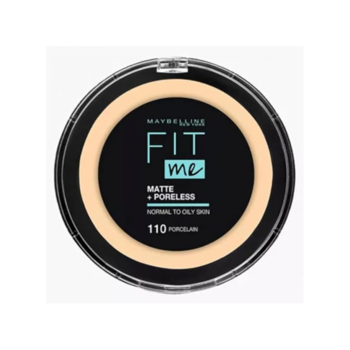 Maybelline New York Fit Me Matte & Poreless Normal to Oily Skin 110 Porcelain