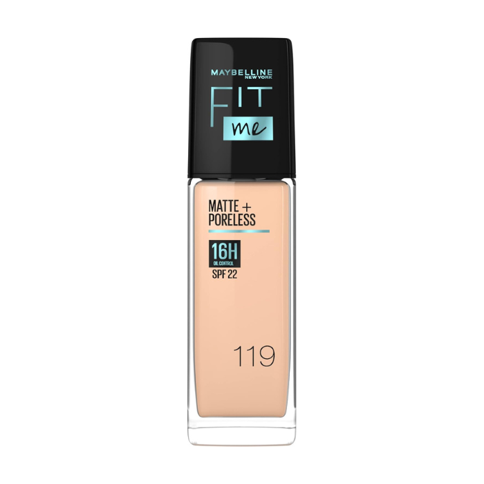 Maybelline New York Fit Me Matte & Poreless Foundation 16H (SPF 22)-119