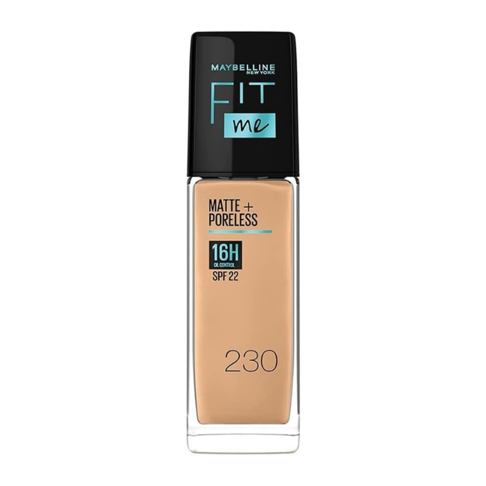 Maybelline New York Fit Me Matte & Poreless Foundation 16H (SPF 22)-230