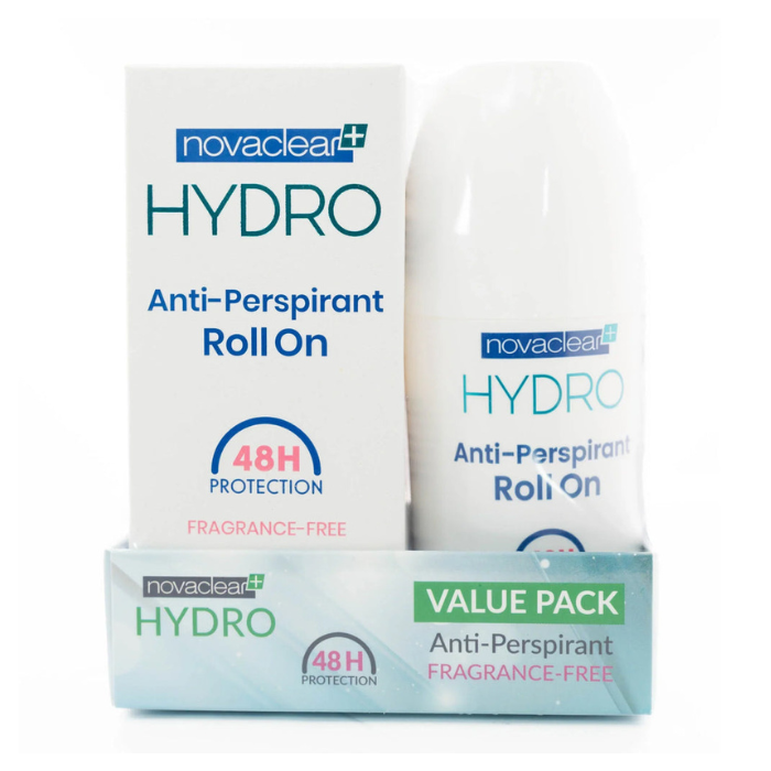 Novaclear Hydro Anti-Perspirant Roll On 48h 50ml 1+1