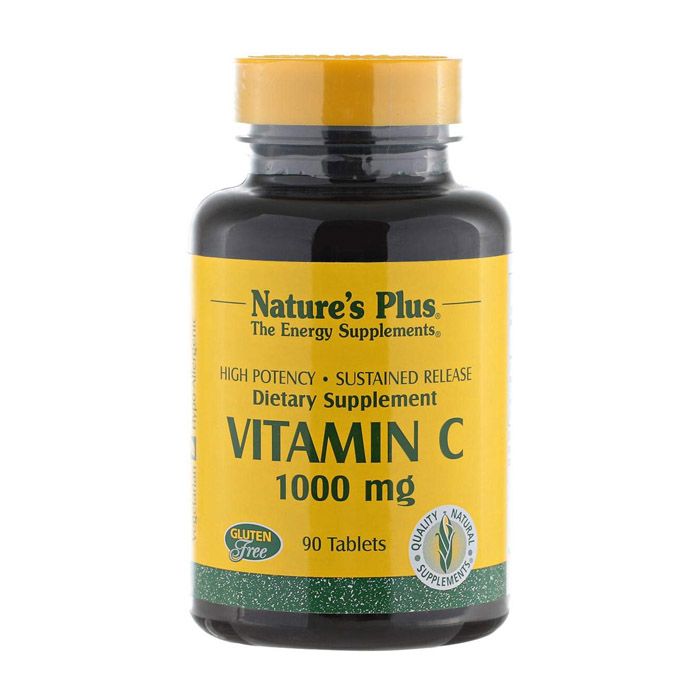Natures Plus Vitamin C 1000 mg With Rose Hips 90 Tablets