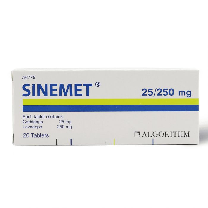 Sinemet 250/25 Tab 20s (10sblister X 2)