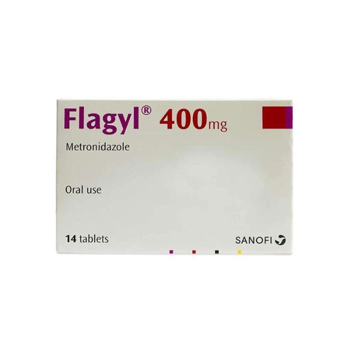 Flagyl 400mg Tab 14s