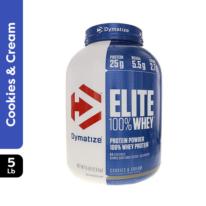 Dymatize Elite 5 lb Cookies & Cream 