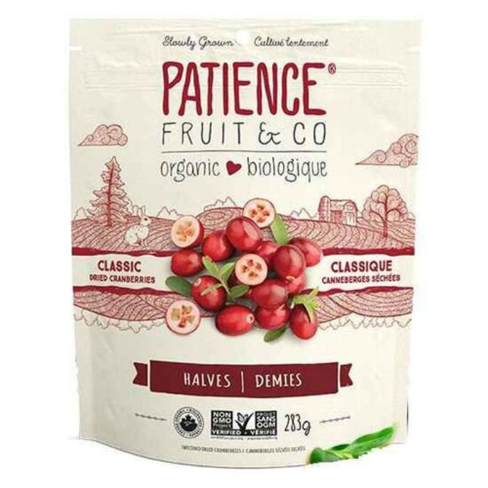 Patience Organic Dried Cranberry Original 283gm