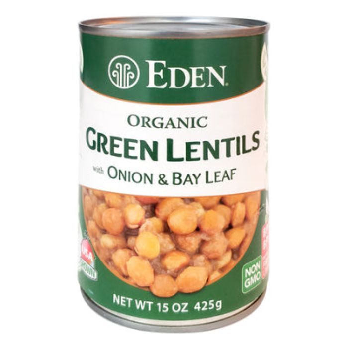 Eden Organic Green Lentils-425g