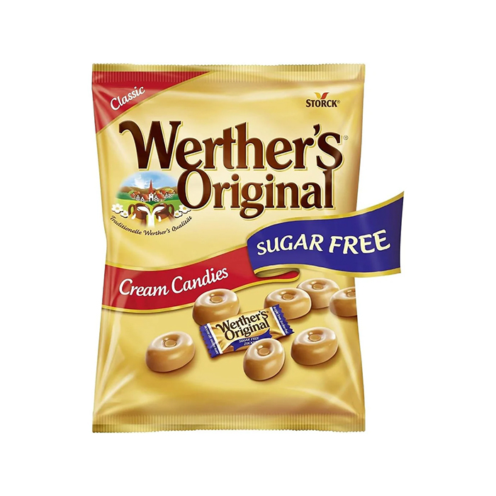 Werthers Original Cream Candy Sugar Free 70g