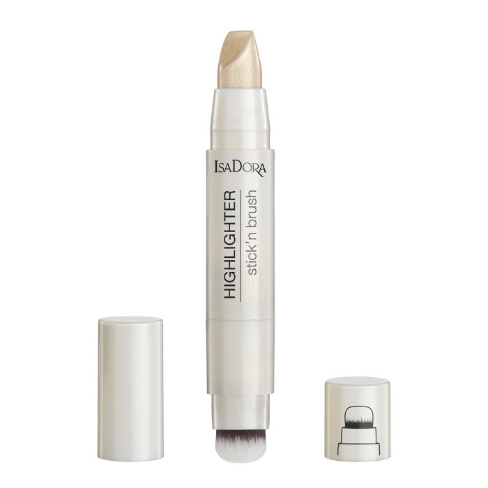 Isadora Highlighter Stick’ N Brush 21 Sparkling Beige
