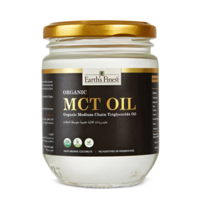 Earths Finest Organic MCT Oil 200ml