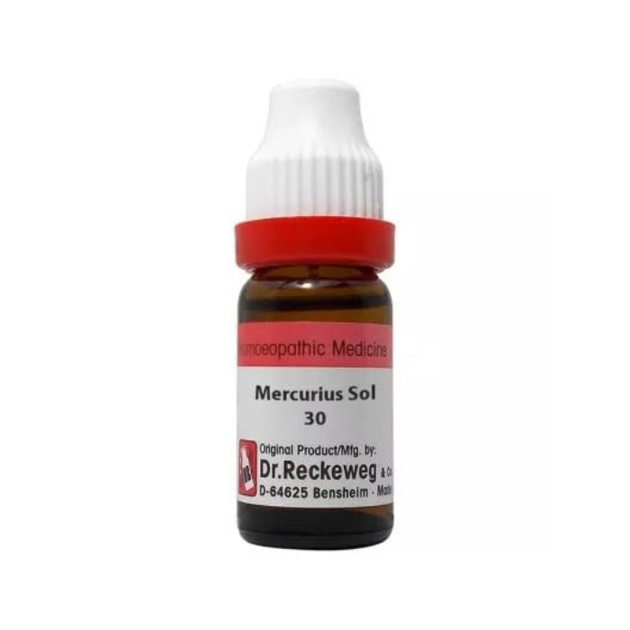 Dr Reckeweg Mercurius Solubilis 30C Dilution 7.5 ML
