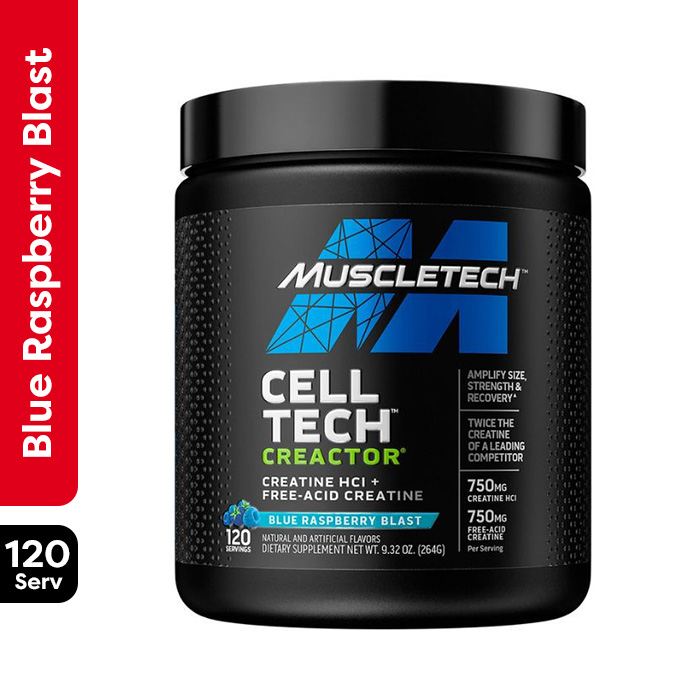 Muscletech Cell Tech Creactor Blue Raspberry 269 g