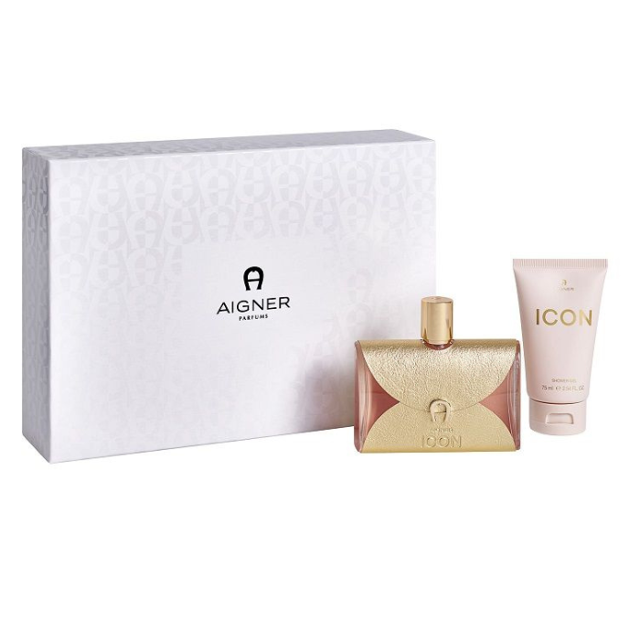 Aigner Icon Shower Gel 75ml + Icon EDP 100ml