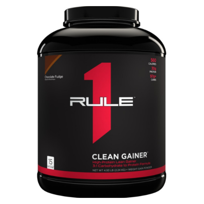 R1 Clean Gainer 15 Servings Chocolate  Fudge 4.93lb