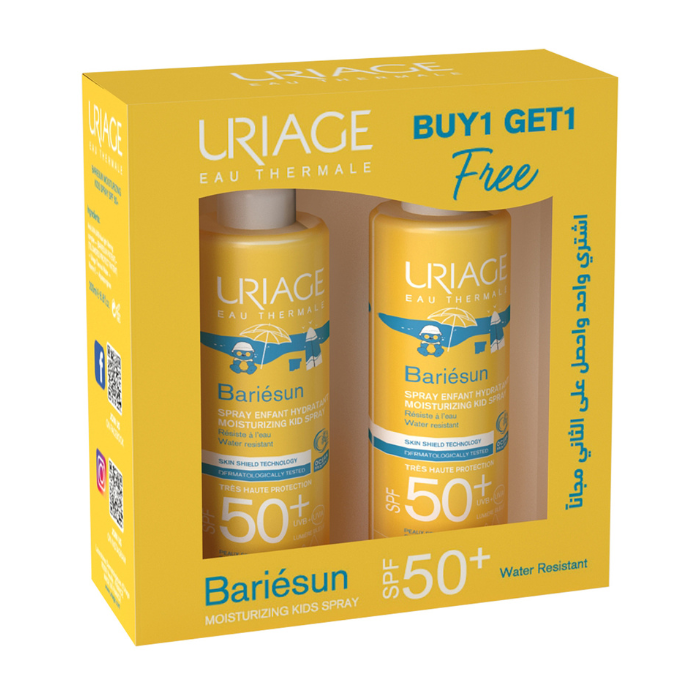 Uriage Bariesun Kids Spray (SPF50+) 200ml 1+1 Promo Pack