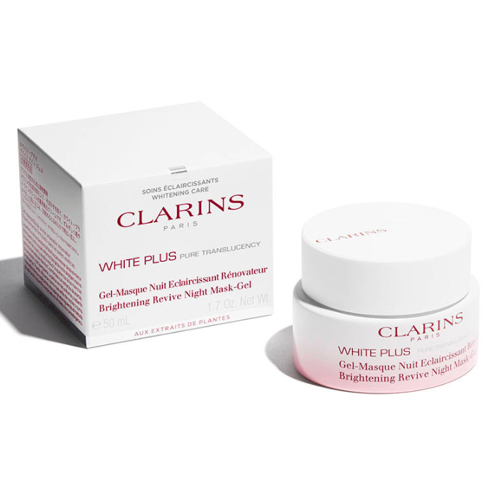 Clarins White Plus Brightening Revive Night Mask Gel 50ml