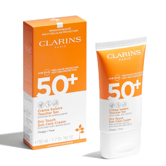 Clarins Dry Touch (SPF50) Sun Care Cream 50ml