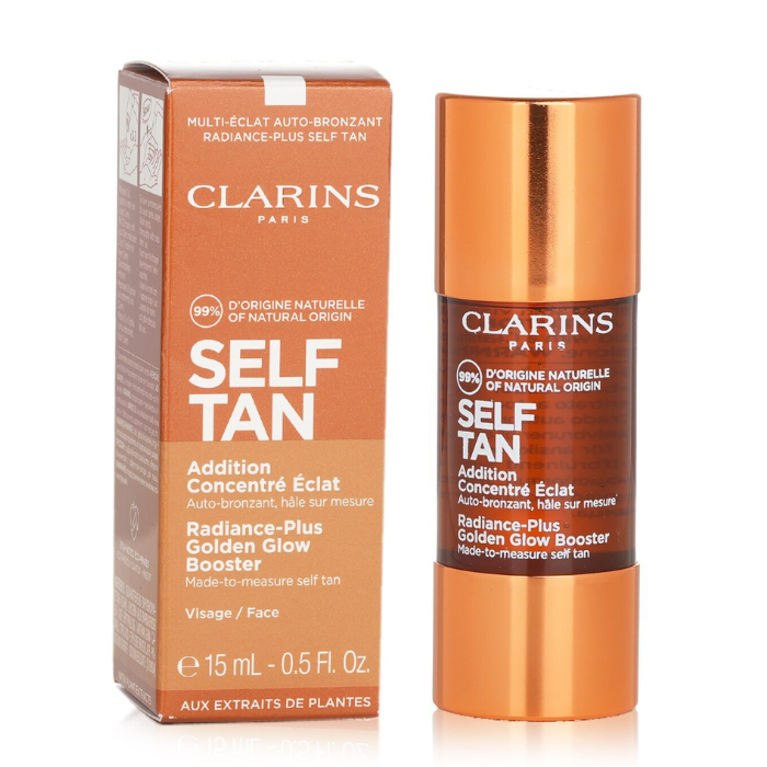 Clarins Self Tan Golden Glow Booster Face Serum 15ml