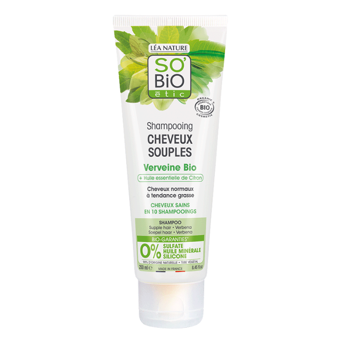 So Bio Etic Organic Supple Hair Shampoo Verbena 250ml