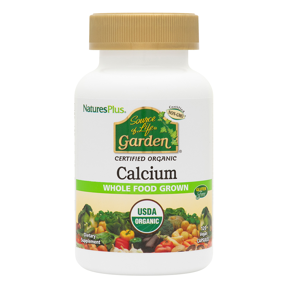 Natures Plus Source Of Life Garden Calcium 1000 mg Vegan capsules 120's