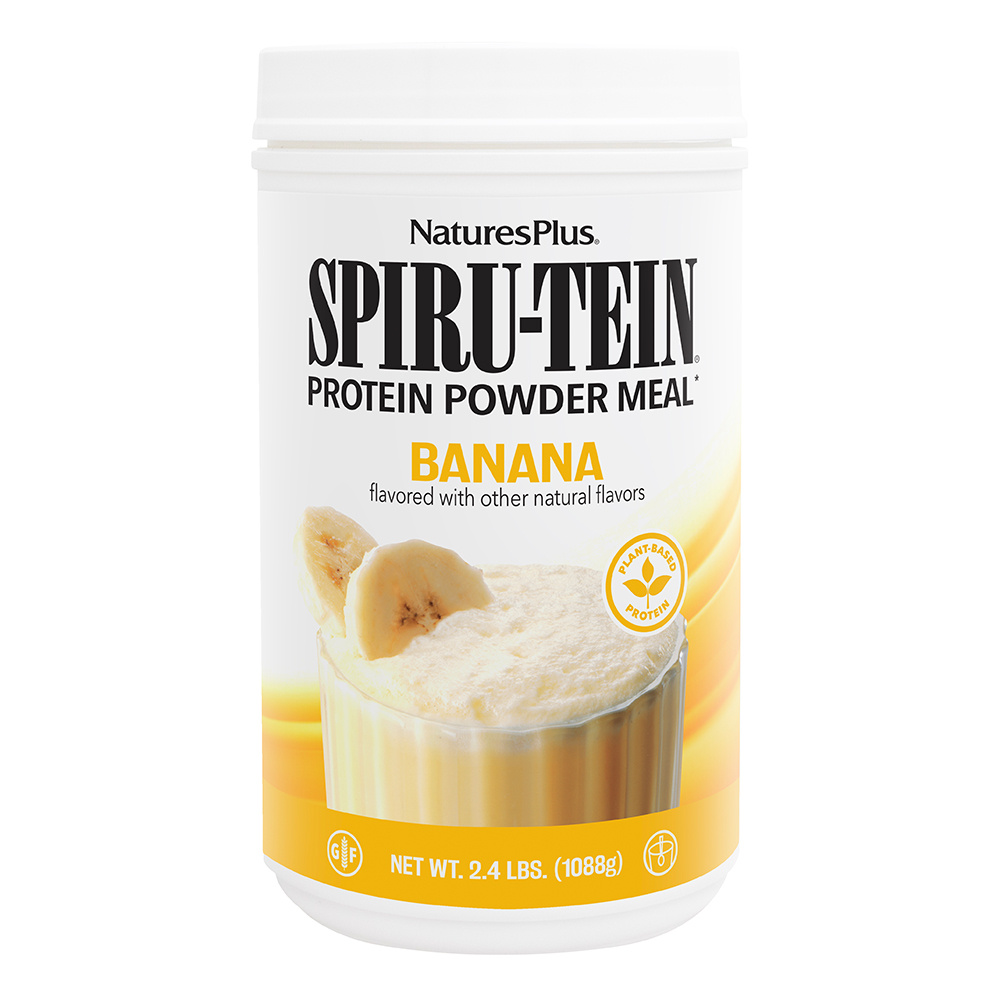 Natures Plus Spiru-Tein Banana 2.4lb 1088g