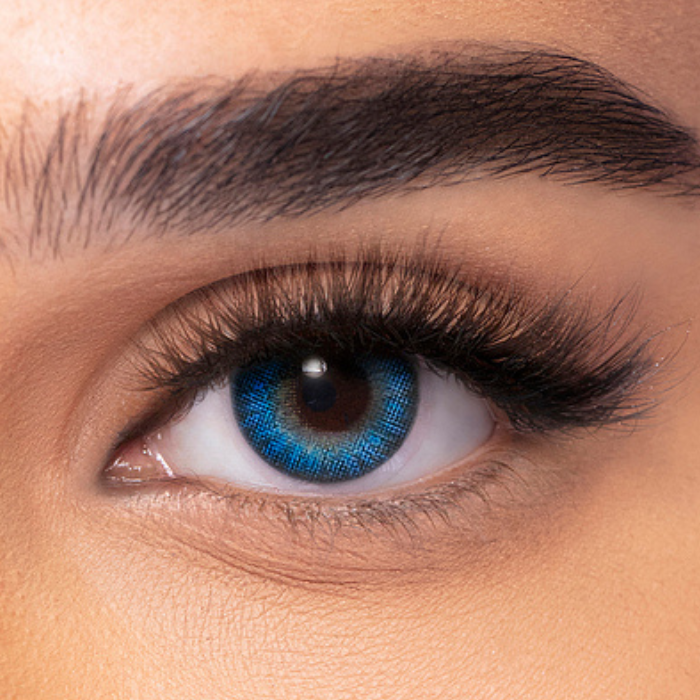 Contact Lenses Freshlook Colorblends Plano Brilliant Blue
