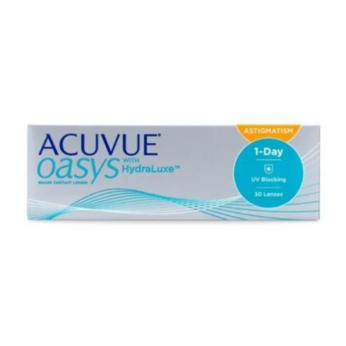 Contact Lenses Acuvue Oasys 1 Day Hydraluxe Astigmatism 30 Pcs