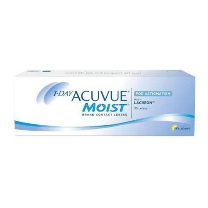 Contact Lenses Acuvue Moist 1 Day Astigmatism 30 Pcs