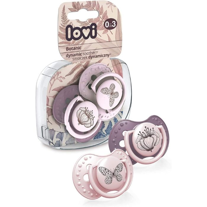 Lovi Dyn Soother 0-3 m (2pcs) Botanic