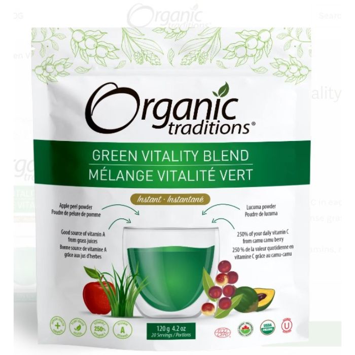 Organic Traditions Green Vitality Blend 120 g