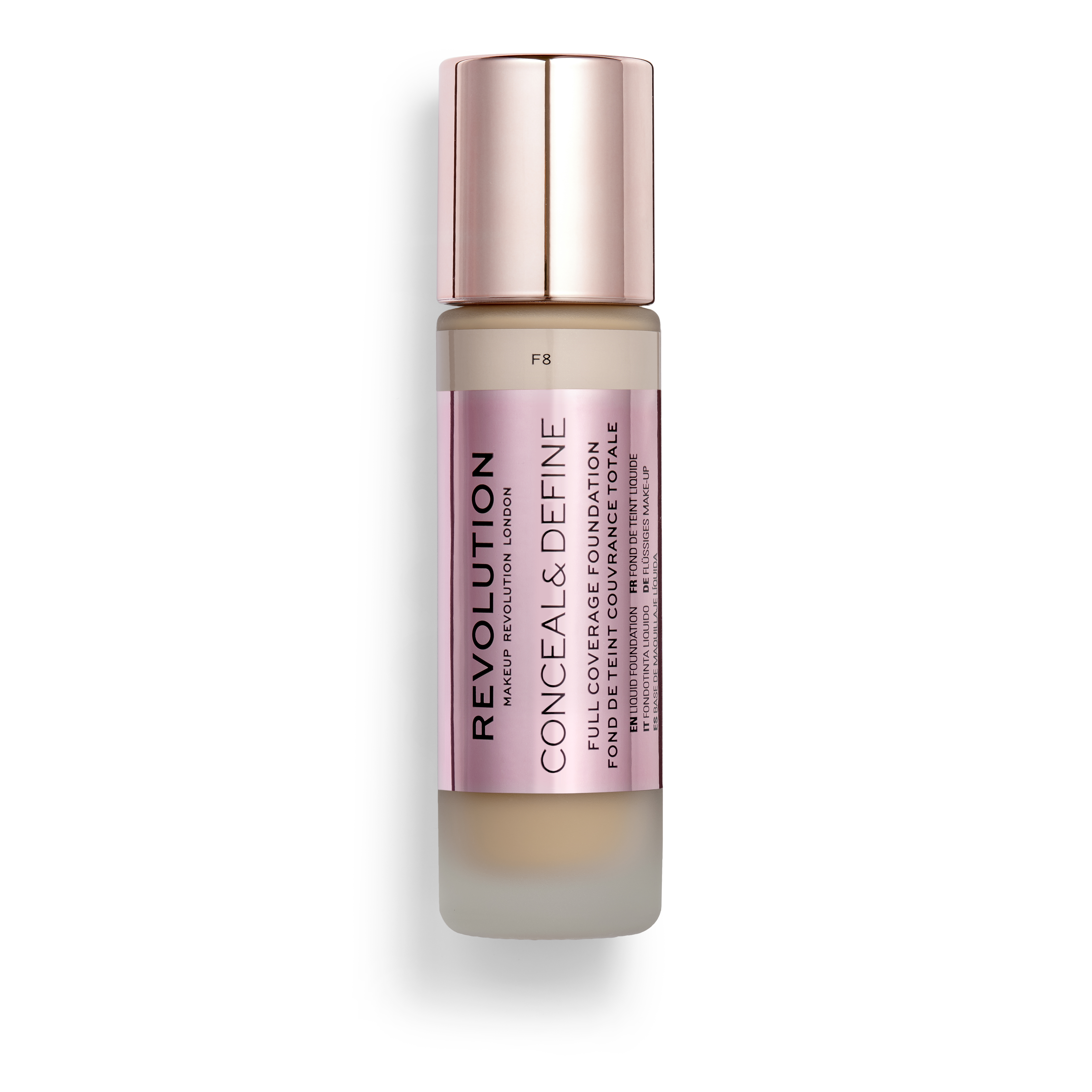 Makeup Revolution Conceal & Define Foundation - F8
