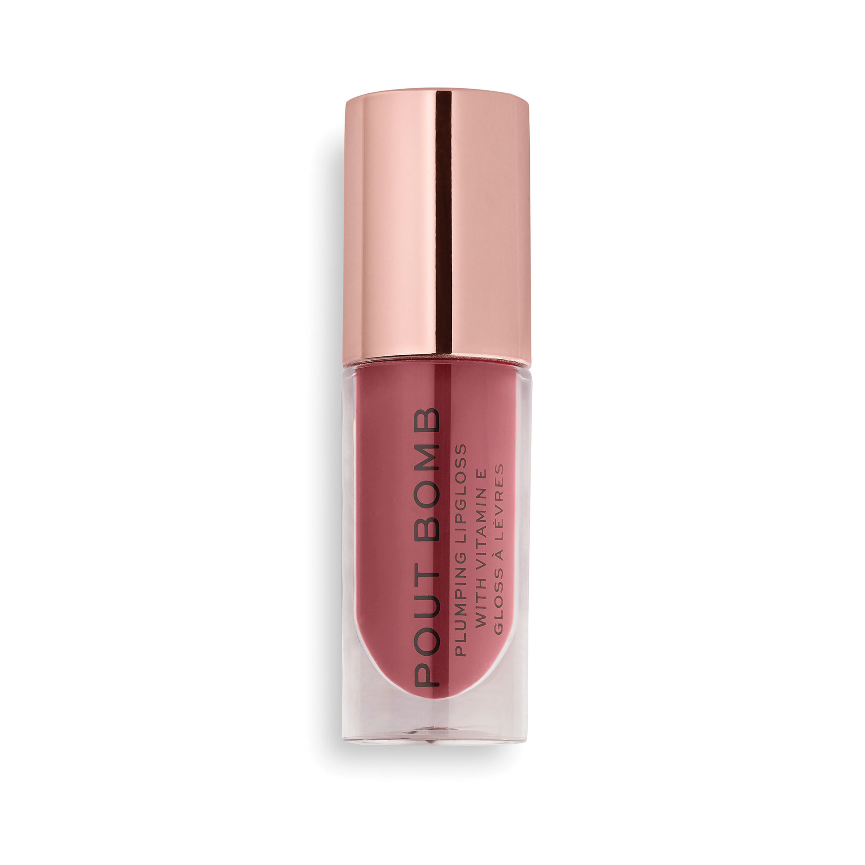 Revolution Pout Bomb Plumping Gloss Sauce - Dusty Pink