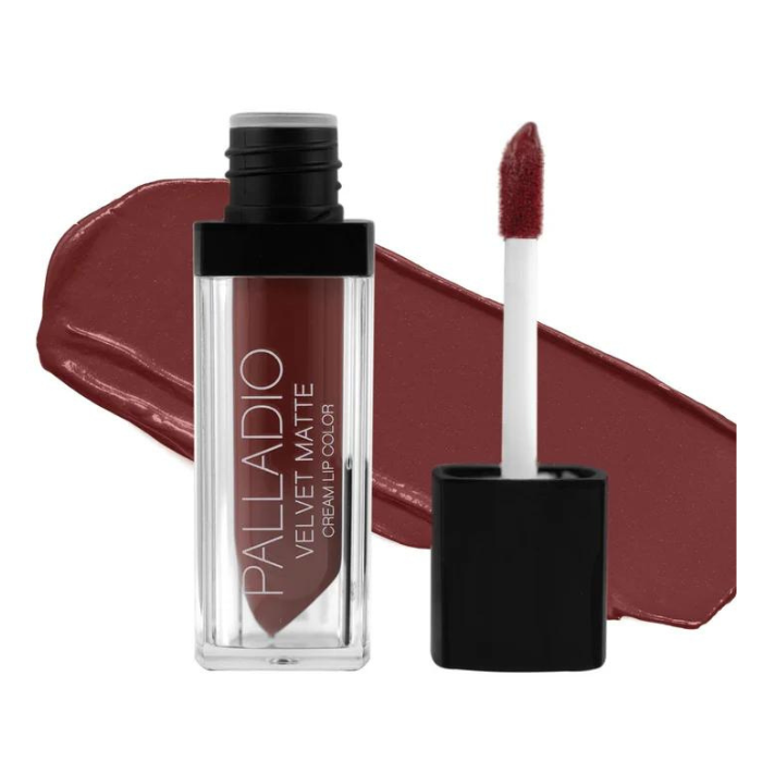 Palladio Velvet Matte Cream Lip Color - Suede