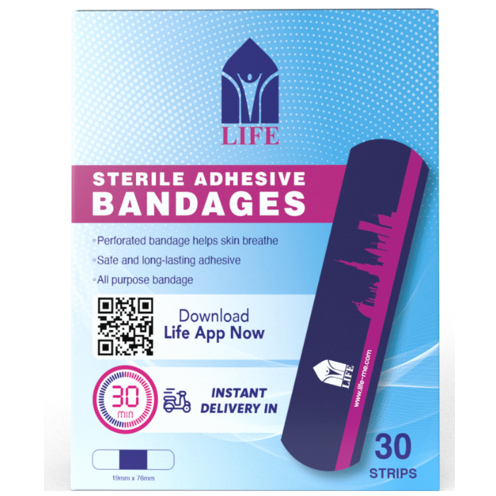 Life Sterile Adhesive Bandage - 30pcs.
