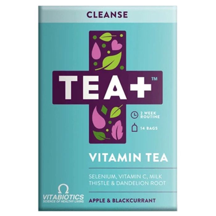Vitabiotics Tea+ Cleanse Tea 14's Bag