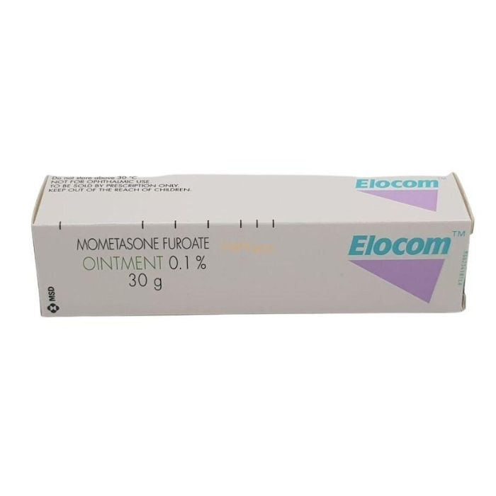 Elocom 0.1% Ointment 30g Tube