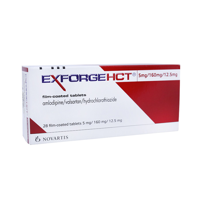 Exforge Hct Fct 5/160/12.5 Mg(7s Blister X 4)