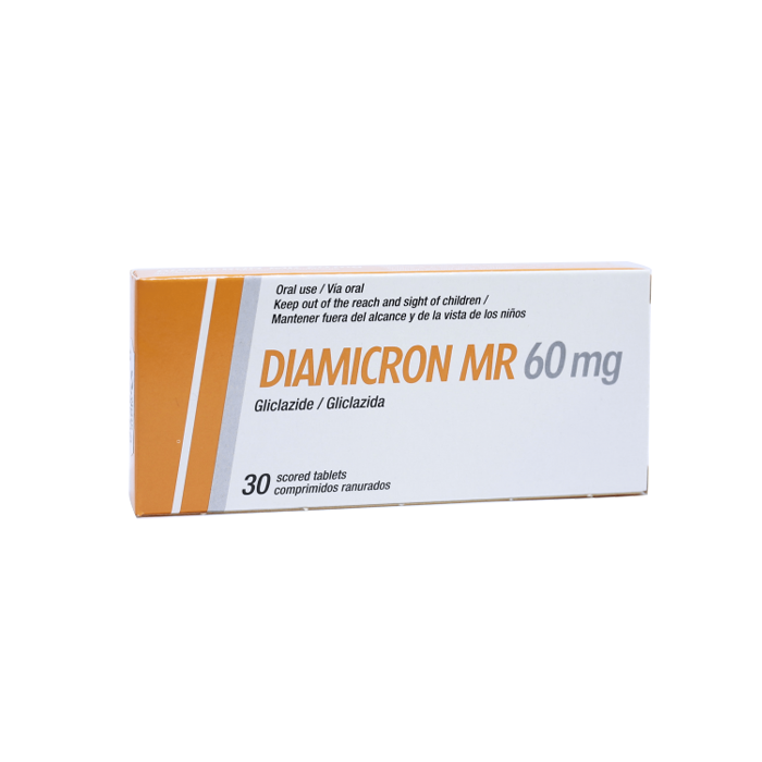 Diamicron MR 60mg Tablets 30's