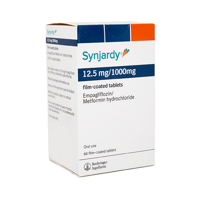 Synjardy 12.5mg/1000mg Fc Tabs 60s (10s Blister X 6)