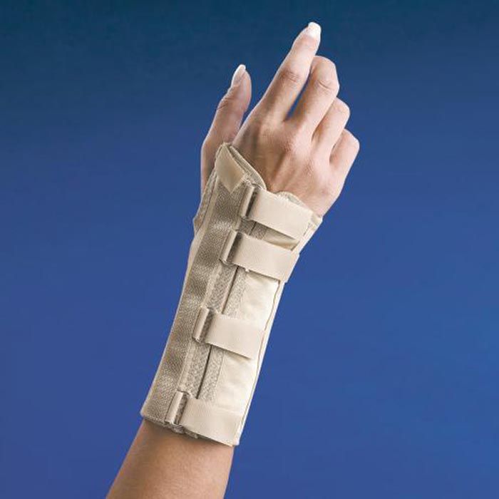 FLA  Soft Elegant Wrist Support Right - Beige - Large