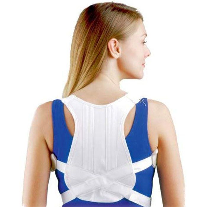 FLA Posture Control Shoulder Brace- White - XS