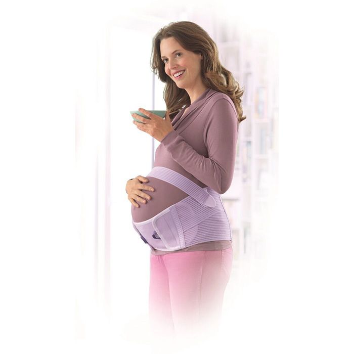 FLA Pro Lite Deluxe Maternity Support Belt Lavender Medium