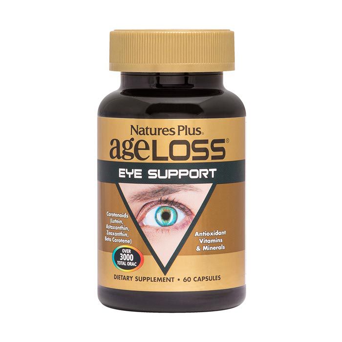 

Natures Plus Ageloss Eye Support Vegetarian Capsule 60's