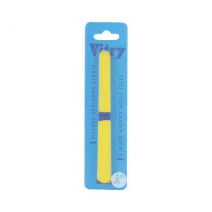 Vitry Yellow Myler Fluo Nailfile