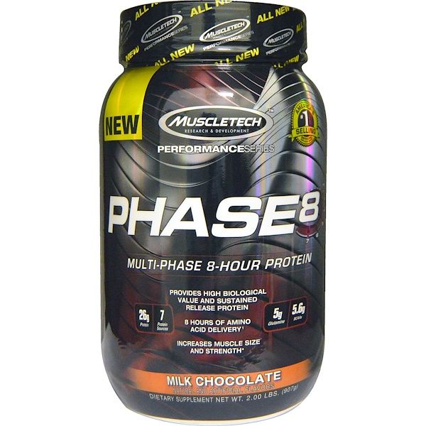 Muscle Tech Phase 8 Performance Series Choco 2 Lb