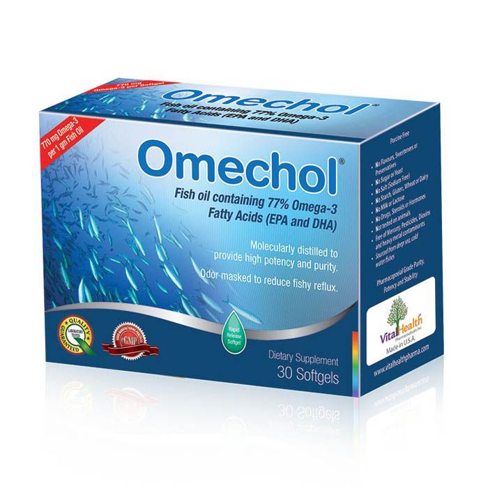 Vital Health Omechol Softgel 30's